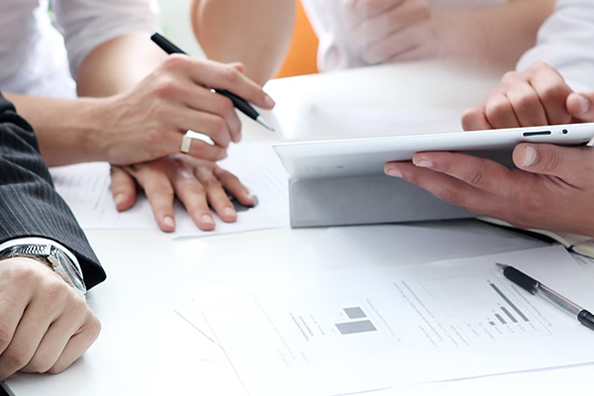 Grupo de TV endurecido