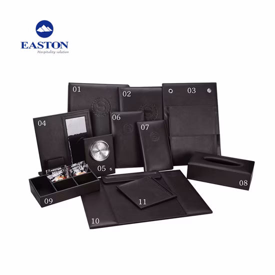Hot Selling Classic Coffee Series Hotel Leather Product