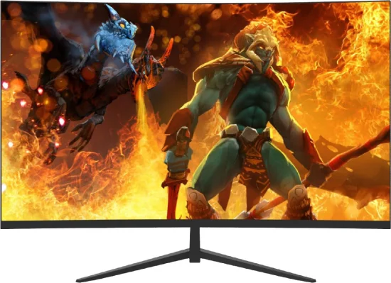 Monitor de computador de 17 polegadas de alta qualidade preto tela plana quadrada monitor de PC para jogos de escritório