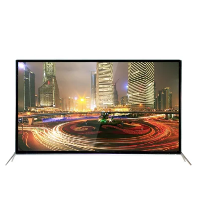 Venda por atacado de novos produtos TV inteligente Android TV 49 50 55 65 polegadas 4K TV de vidro temperado