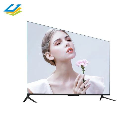 32 43 50 55 65 75 100 Polegada 4K Smart TV para tela de vidro temperado Televisão de tela grande Voz inteligente TV plana ultrafina